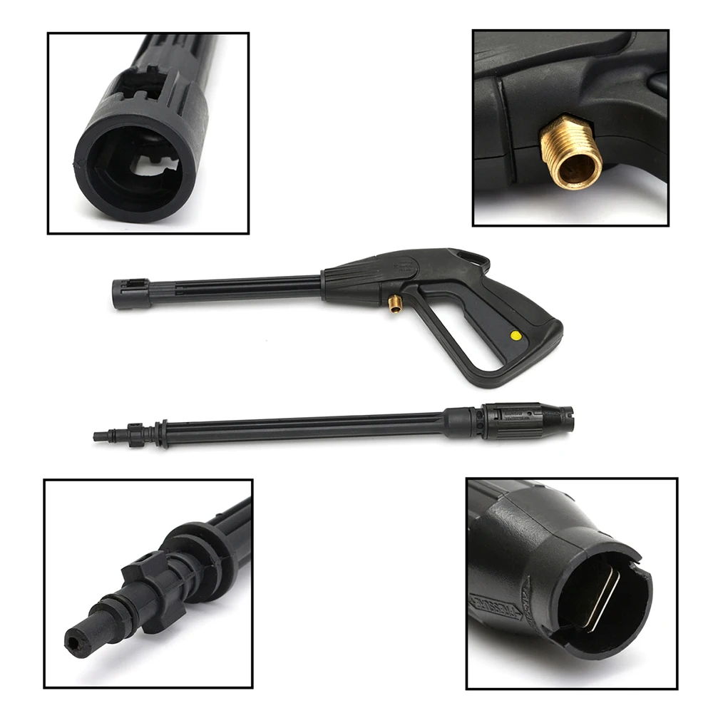 

M14 High Pressure Washer Spray Tool + Nozzle Car Washer Spray Gun Water Washer For Cleaner Watering Lawn Garden