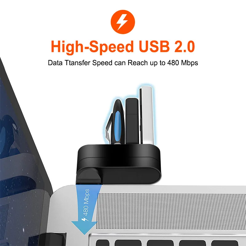 Мини вращаться на 3 Порты usb хаб USB 0 + 2 взаимных обмена данными между компьютером и