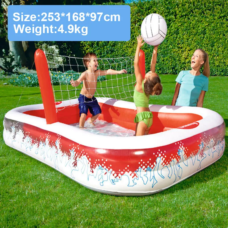 Открытый парк водная горка надувной бассейн с горкой детский плавательный