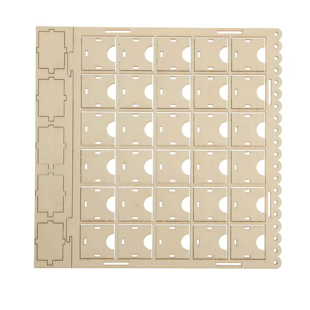 

New Wooden Wedding Chocolate box Party Gift Boxes Creative Wedding Countdown calendar LED candy box Mr Mrs Ornaments