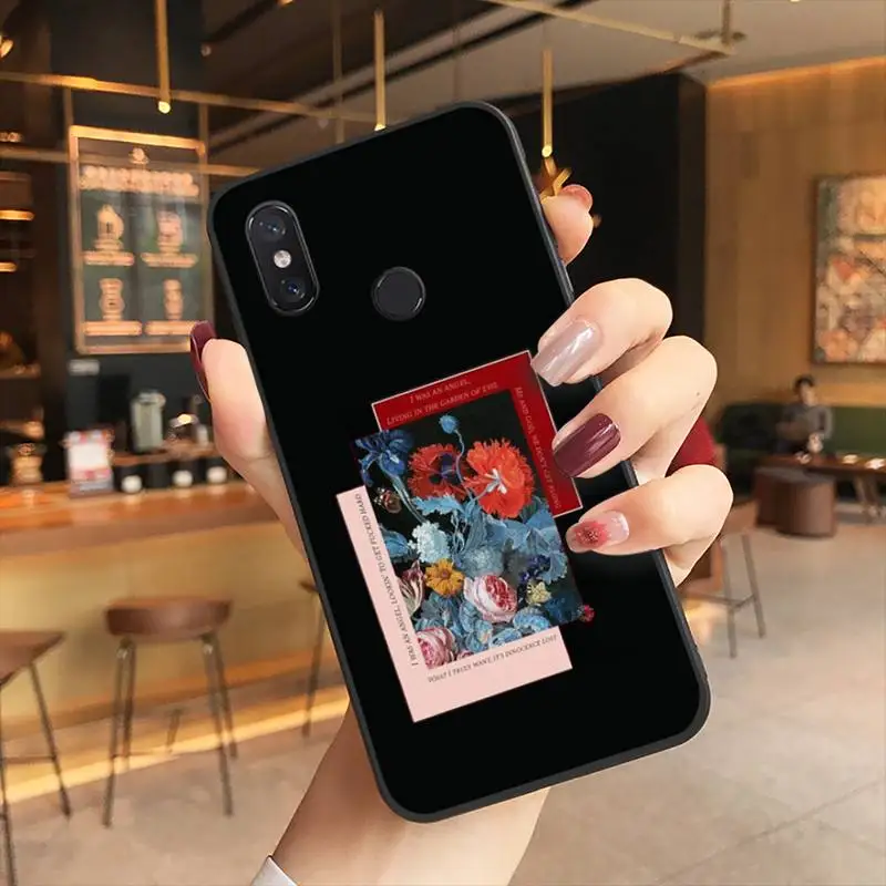 

Landscape Phone Case Black For Xiaomi 6X 8 8Lite 9T 10 10Lite Note 8 8T 9Pro 9Promax Cases