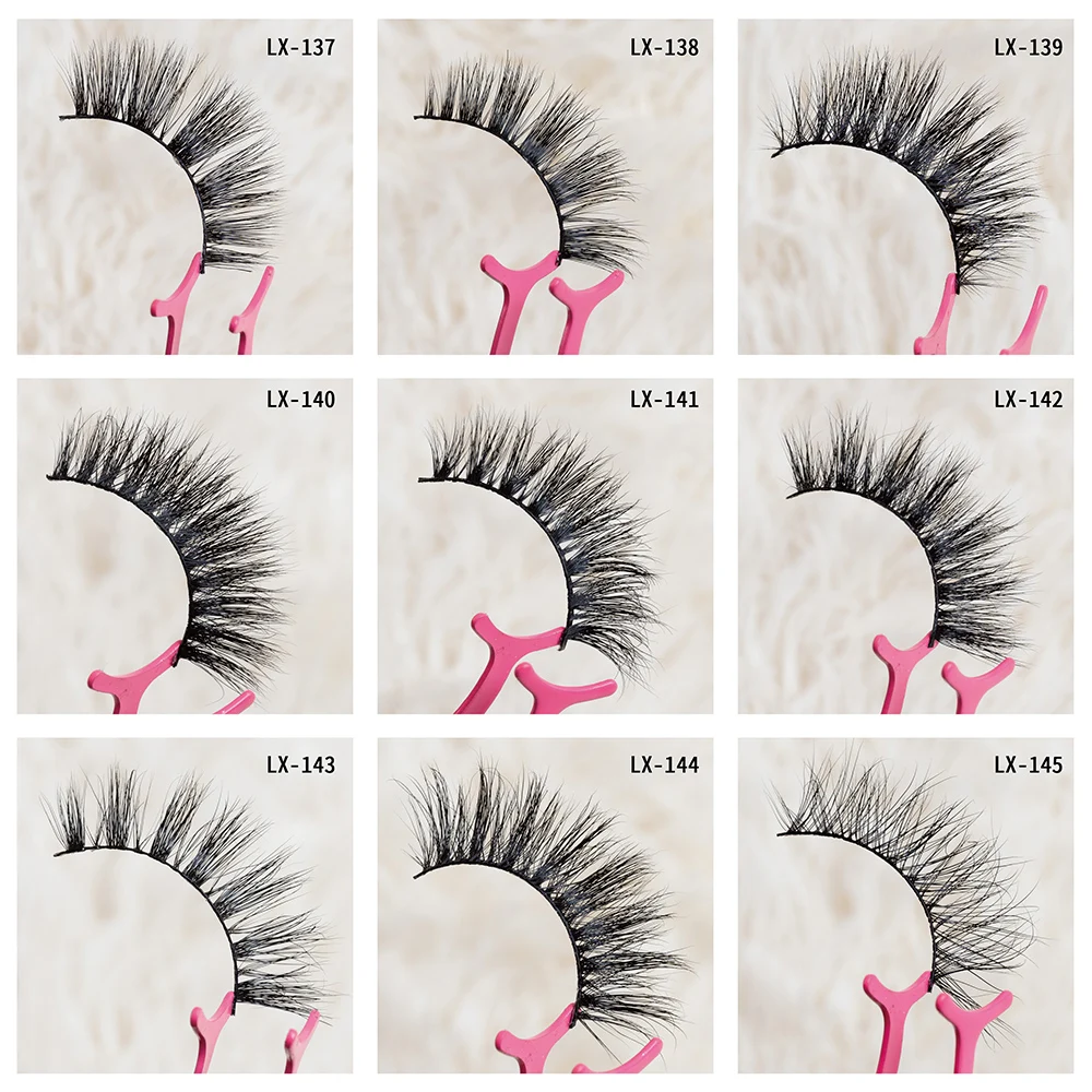 

LASHWOODS Mink Eyelashes Lashes 3D Mink Fluffy Wispy Thick Crisscross Dramatic False Eyelashes Mink Lashes Multilevel Eyelash