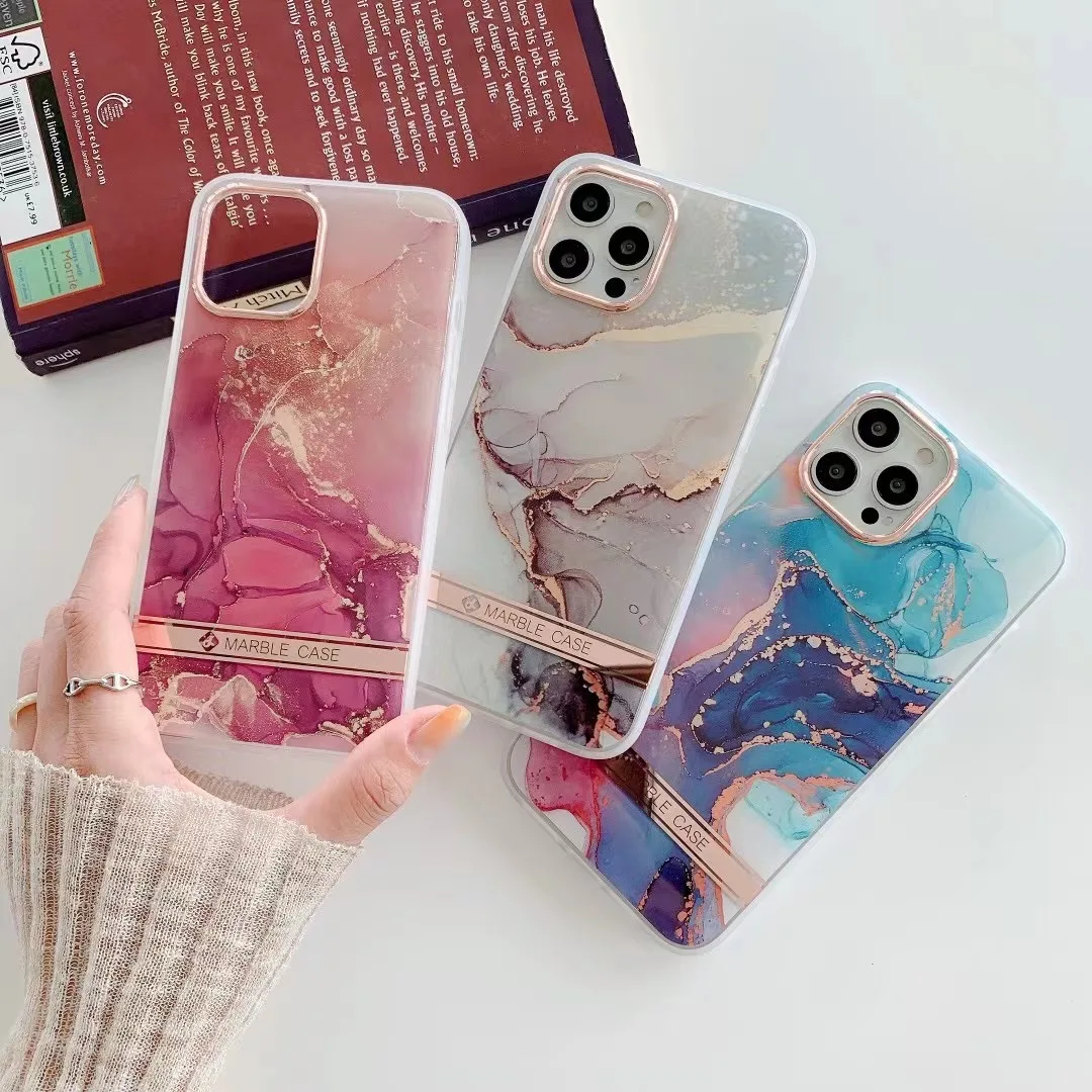 

Newest Marble Case for IPhone 12 Pro Max Mini 6 6s 7 8 Plus XR X XS Back Cover Funda Bag Iphone 11 Cases for Women