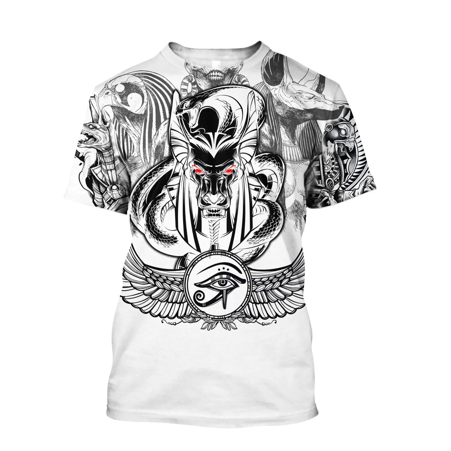 Летняя крутая хипстерская Мужская футболка 2022 в стиле Харадзюку С 3D принтом