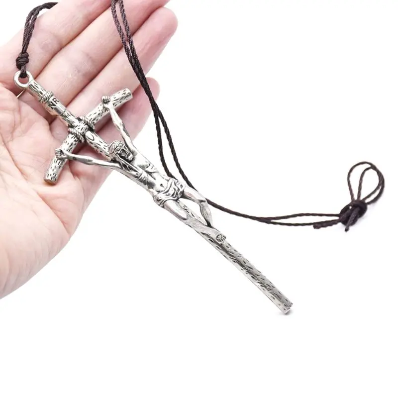 Церковные реликвии настенные кресты Распятие Иисуса Христа на подставке