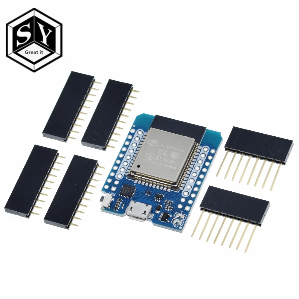 MH-ET LIVE D1 mini ESP32 ESP-32 WiFi+ Bluetooth Интернет вещей макетная плата на основе ESP8266 полностью функциональная для arduino