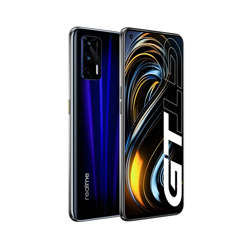 Смартфон Realme GT 5G 6 43 дюйма FHD + Восьмиядерный процессор Snapdragon 888 NFC Android 11