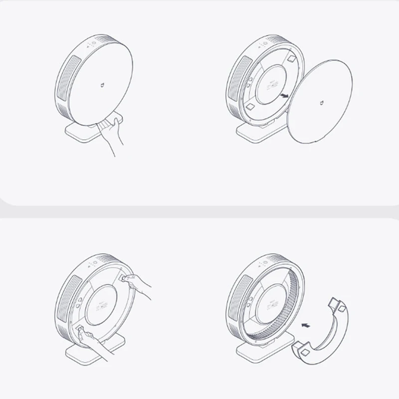 

Original Replacement Spare Parts Filter Suit For Xiaomi Mijia Desktop Air Purifier