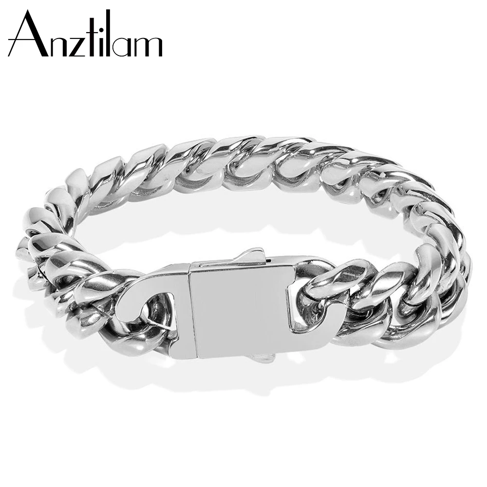 

Женский браслет-цепочка из нержавеющей стали 316L, 12 мм