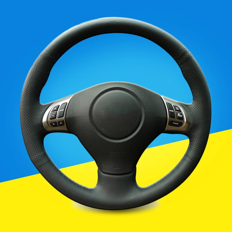 Автомобильная оплетка на рулевое колесо для Subaru Forester 2008 2012 Impreza 2011 Legacy 2010 Exiga 2