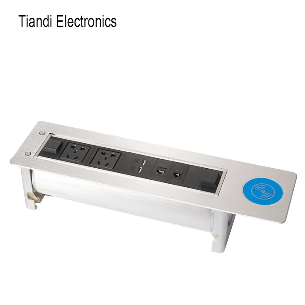 Беспроводная зарядка офисная Автоматизация многофункциональная розетка