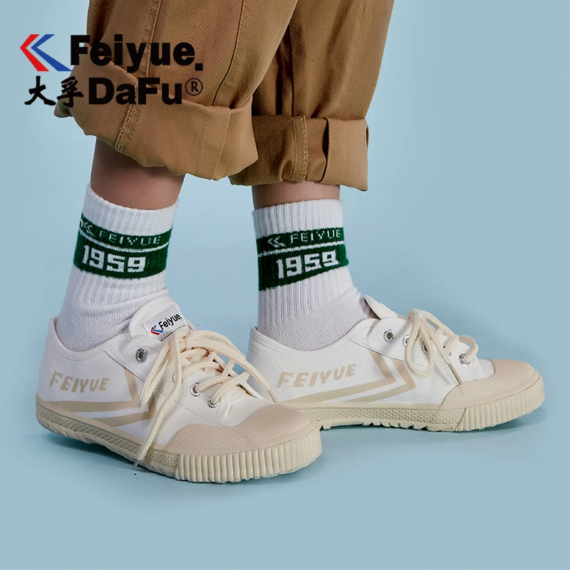 Винтажные парусиновые туфли DafuFeiyue модные мужские и женские кроссовки с