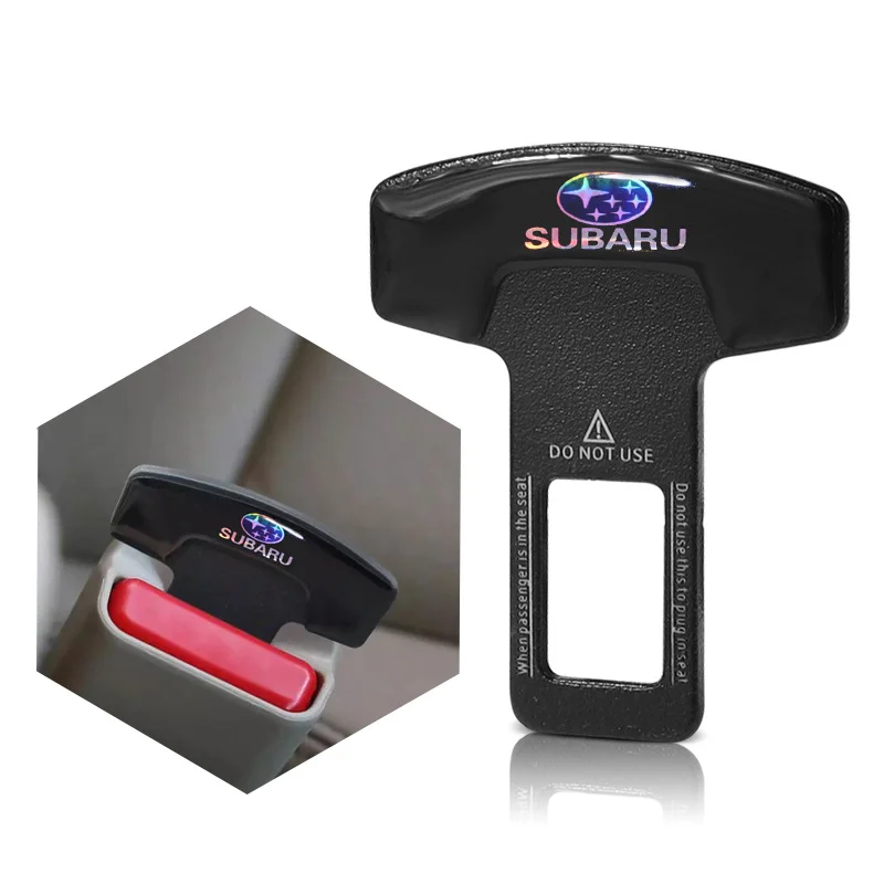 Металлический зажим для ремня безопасности автомобиля Заглушка Subaru WRX STI BRZ Legacy