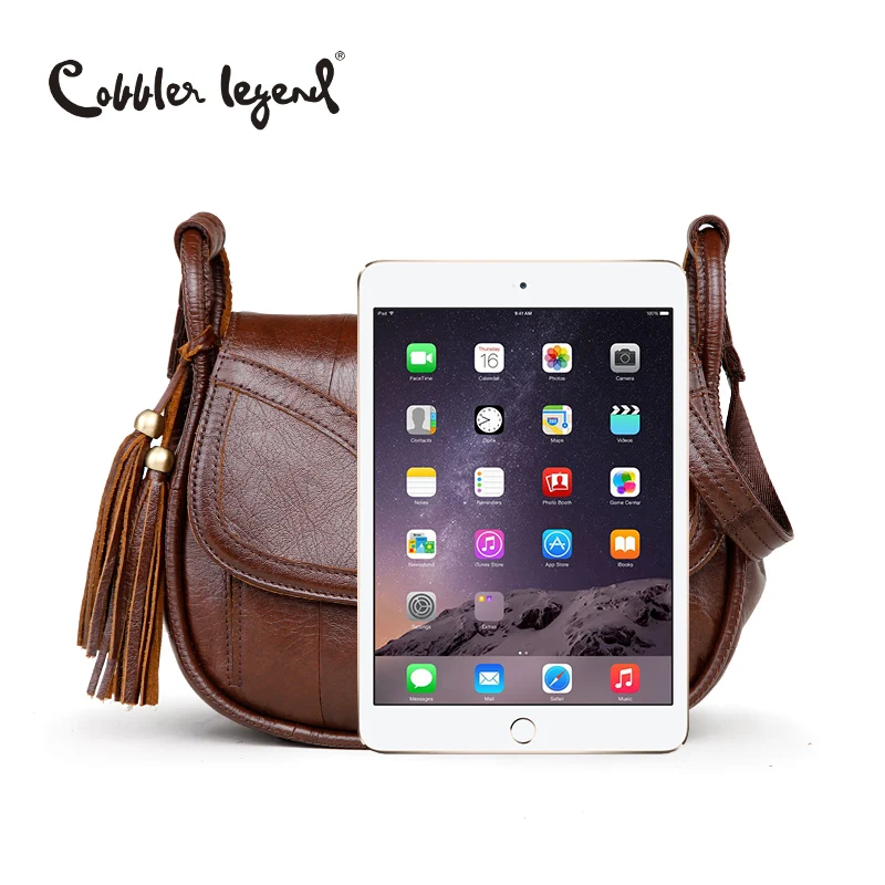 

Cobbler Legend Women's Genuine Leather Vintage Single Shoulder Bag Brand Designer 2021 Women Crossbody Bags Handbags For Ladies