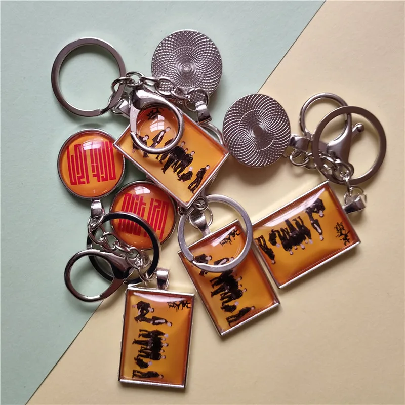 

1 шт. Kpop NCT127 новый альбом Neo Zone-2-й альбом металлический брелок песня Hero KICK IT периферийный ключ кулон аксессуары Подарки