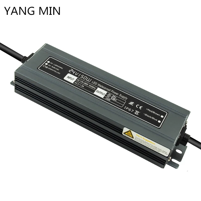 Бесплатная доставка высокое качество IP67 12 В постоянного тока 24 30 Вт 60 100 150 200 300