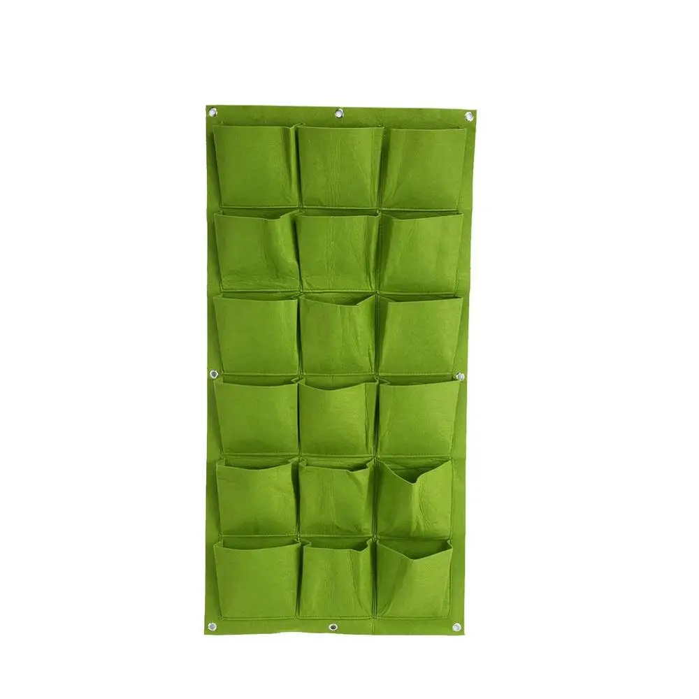 

18/25/36 карманные вертикальные подвесные настенные мешки для выращивания растений во дворе садовые украшения инструменты 100*50 см/100*100 см/100*100 с...