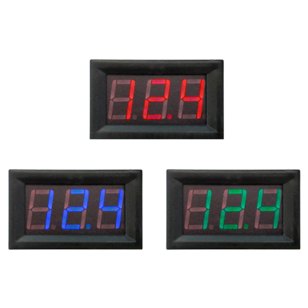 1 шт. DC 4 5 в до 30 красный/зеленый/синий цифровой дисплей Вольтметр Панель |