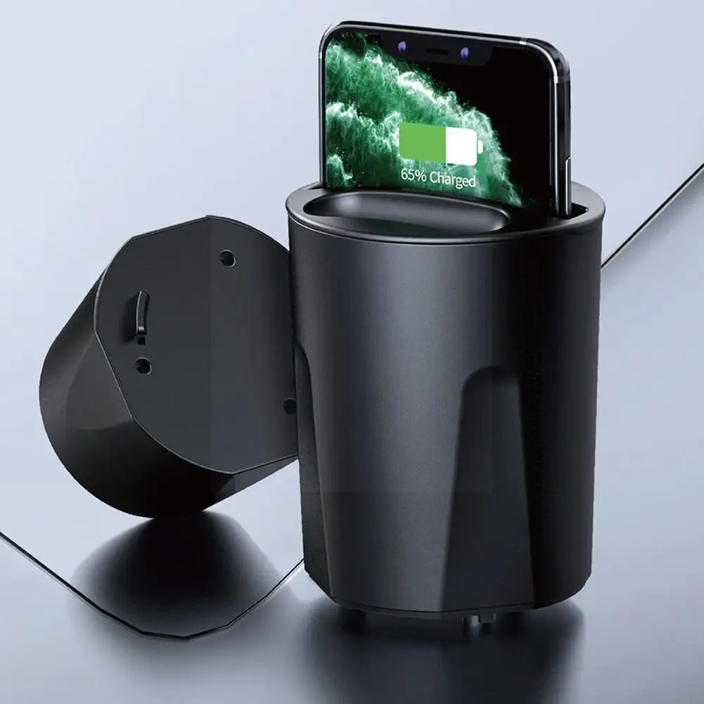 

Fast Wireless Car Charger Cup for Samsung S10/S9/S8/Note10 10W Qi Wireless Charging Car Cup for iPhone11Pro/XS Max/XR/8Plus X7B8