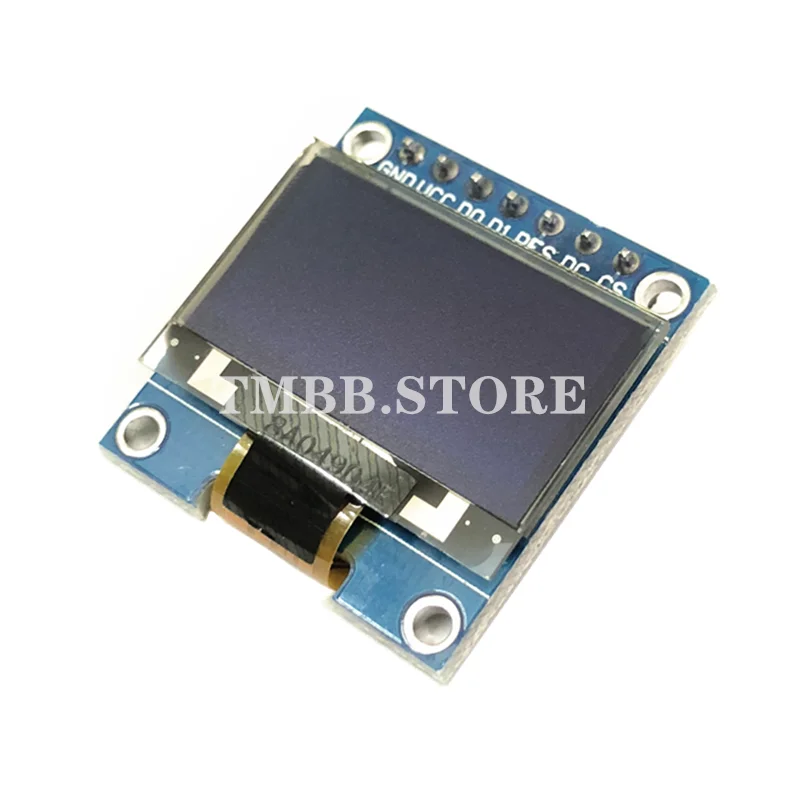 0 96 &quotI2C IIC Серийный 128X64 128*64-белый топ с o-образным светодиодный ЖК-дисплей Дисплей