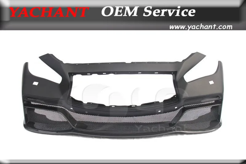 Автомобильный Стайлинг часть углеродного волокна стекло FRP передний бампер