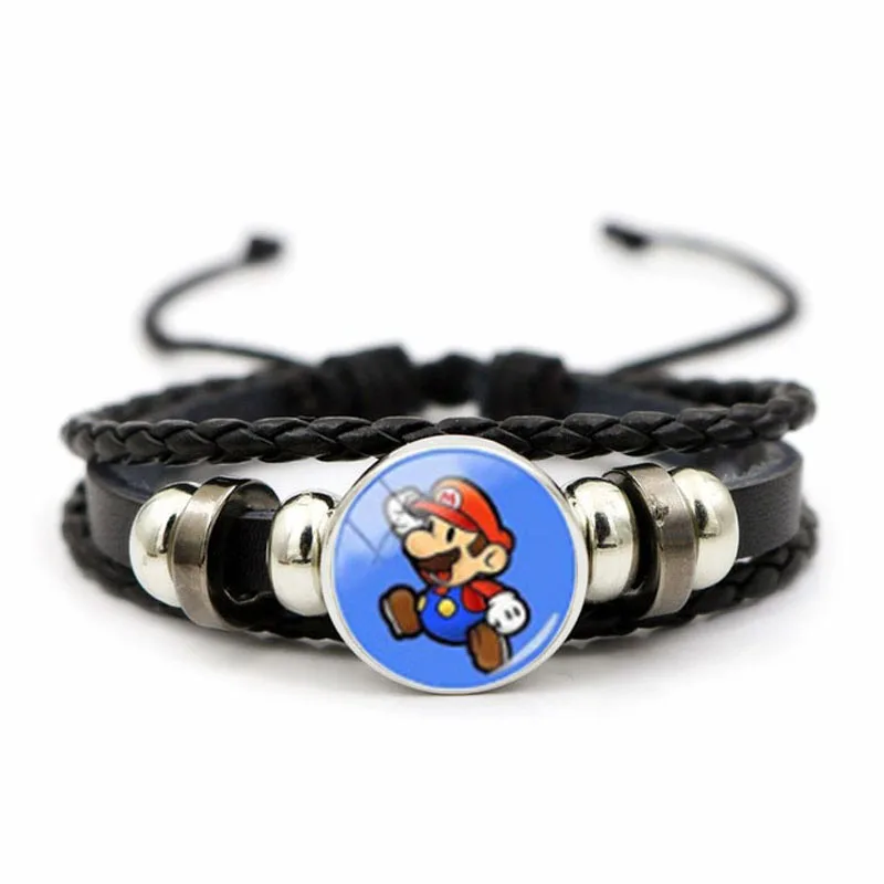 Аксессуары для ювелирных изделий в подарок браслет с ярким рисунком Супер Марио