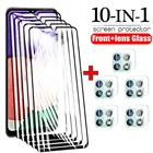 Защитное стекло с полным покрытием для Samsung Galaxy A22 5g, Защита экрана для Samsung A22 A32 A12, объектив камеры из закаленного стекла