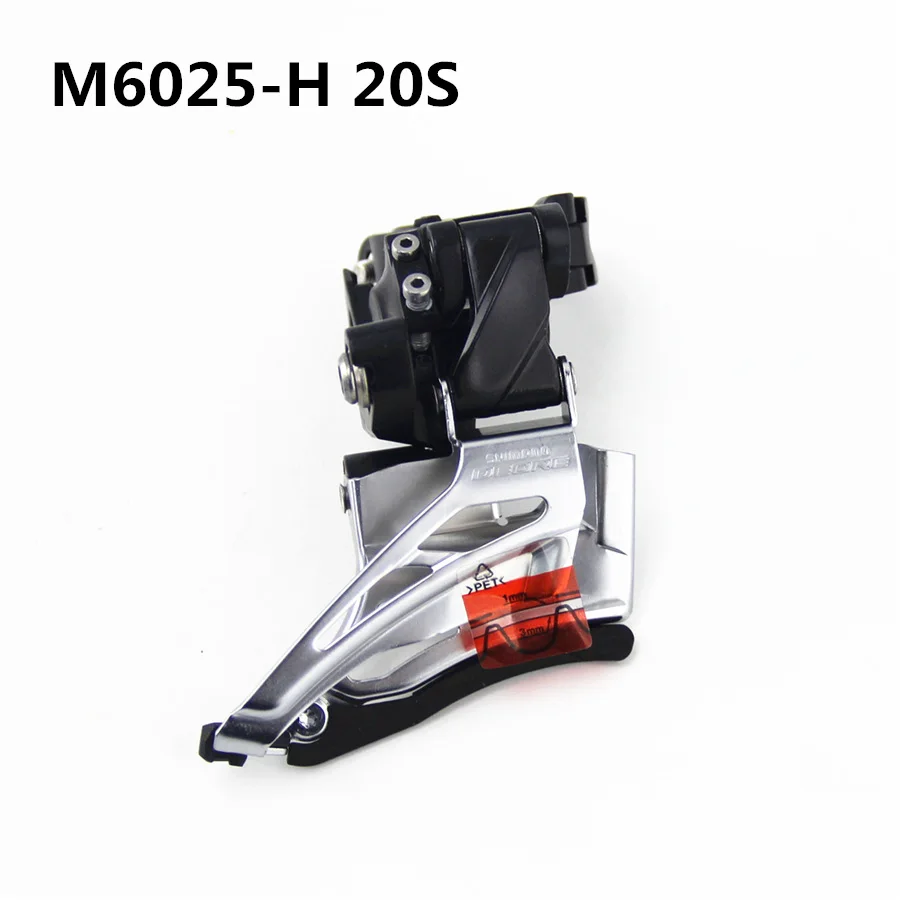 SHIMANO DEORE FD M6000 M6025 передний переключатель M6000 M6025MTB переключатель 30-speed 20-speed передний переключатель - Цвет: M6025 20s