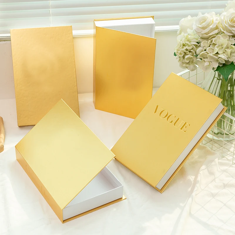 

VIP Golden Fake Books Openable Home Decoration Book Box