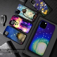 firefly painting acrylic phone case for iphone 11 12 mini pro max x xs max 6 6s 7 8 plus xr se2020 accessories cover