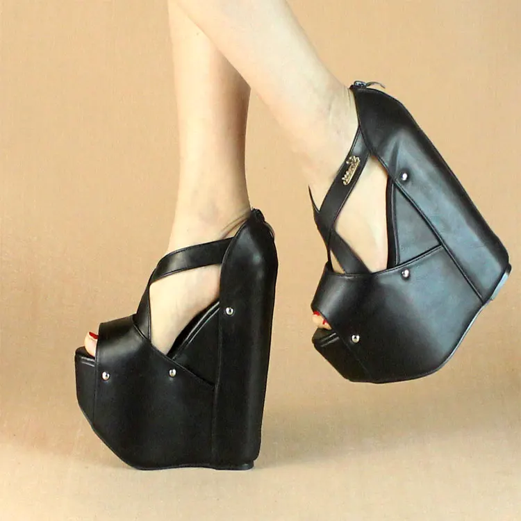 В европейском и американском стиле пикантная обувь для ночного клуба Женская 19