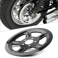motorcycle rear pulley cover for harley xl883 1200 sportster xl883 1200 xl 883 1200 gloss black