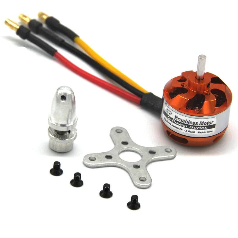 

Electrical Tools EP D2822 Brushless Motor Controller 1100KV 1450KV 1800KV 2600KV 2-3S Model Airplane Drone Smart Toys Hobbies