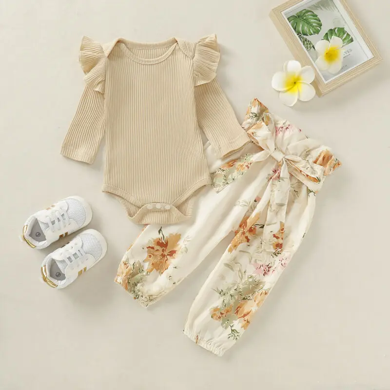 2 шт. комбинезон с длинным рукавом и длинные штаны | Мать ребенок