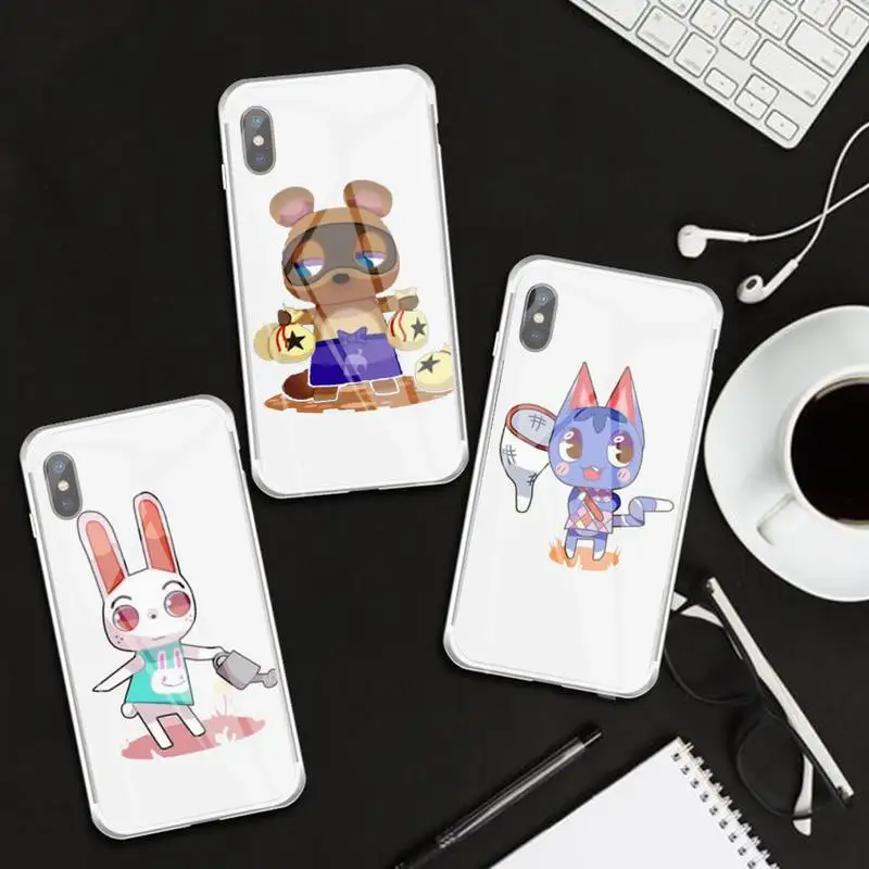 

Animal Crossing Phone Case Transparent Case For IPhone 6 6s 7 8 Plus X Xs Xr Xsmax 11 12 Pro Promax 12mini