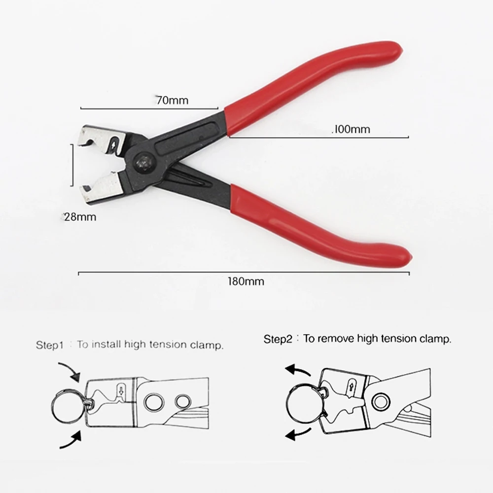 Зажим для шланга зажим плоскогубцы водопроводной трубы топливный шланг