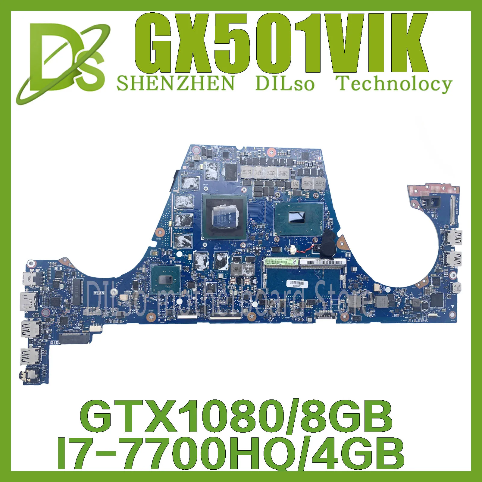 

Корфу GX501VIK материнская плата для ноутбука подходит для ASUS GX501V GX501VI GX501VIK GX501VSK 100% тест оригинальная материнская плата