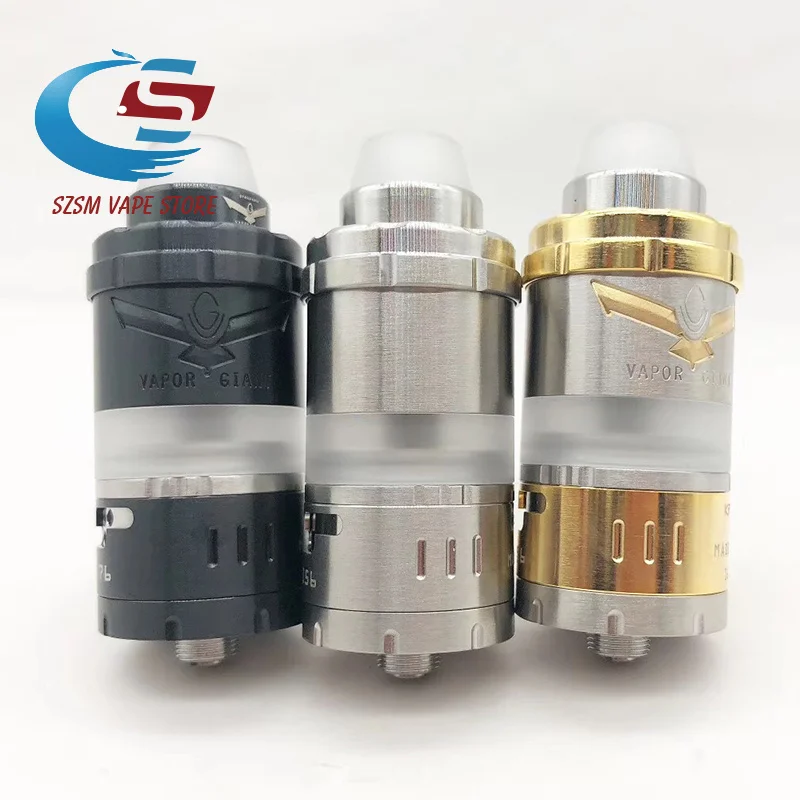 Новый Kronos 2 S rta регулируемый поток воздуха для MTL или DL 360 ° логотип щит 316ss 4 0 мл 23 мм