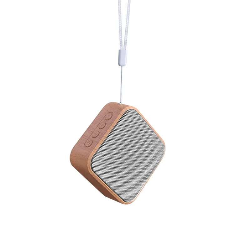 Портативный беспроводной динамик с текстурой древесины винтажный мини bluetooth и