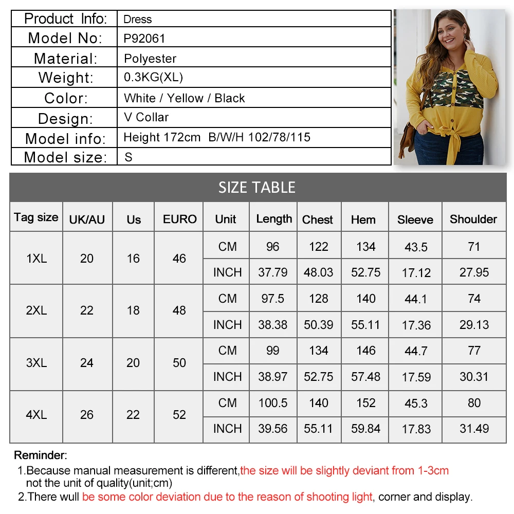Женские топы размера плюс осень 2020 модный однобортный свитер с v-образным вырезом