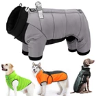 Зимняя одежда для собак, водонепроницаемый жилет, комбинезон для собак, куртка для маленьких, средних и больших собак, хлопковое пальто, теплая одежда для домашних животных, наряды