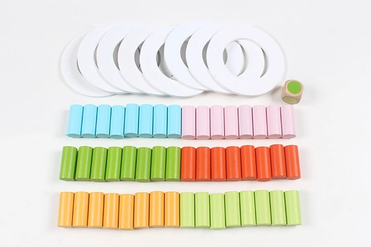 48 шт. деревянные настольные игрушки для детей|Игрушечные кубики| |