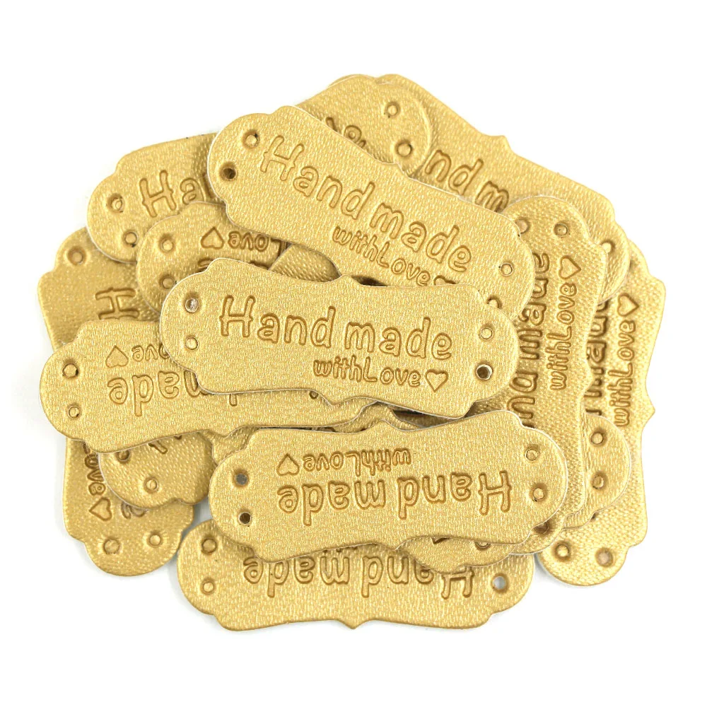Этикетка золотистая/Серебристая/черная/белая ручная работа с любимыми бирками