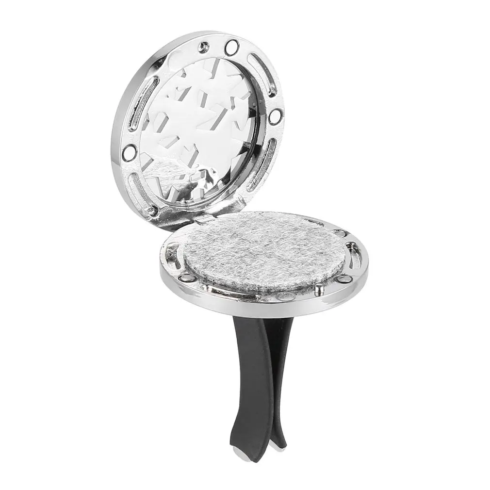 

Air Fresh Car Air Vent Perfume Clip with One Piece Random Color Felt Perfume Sheet Car Perfume Air Freshener Purifier Holder