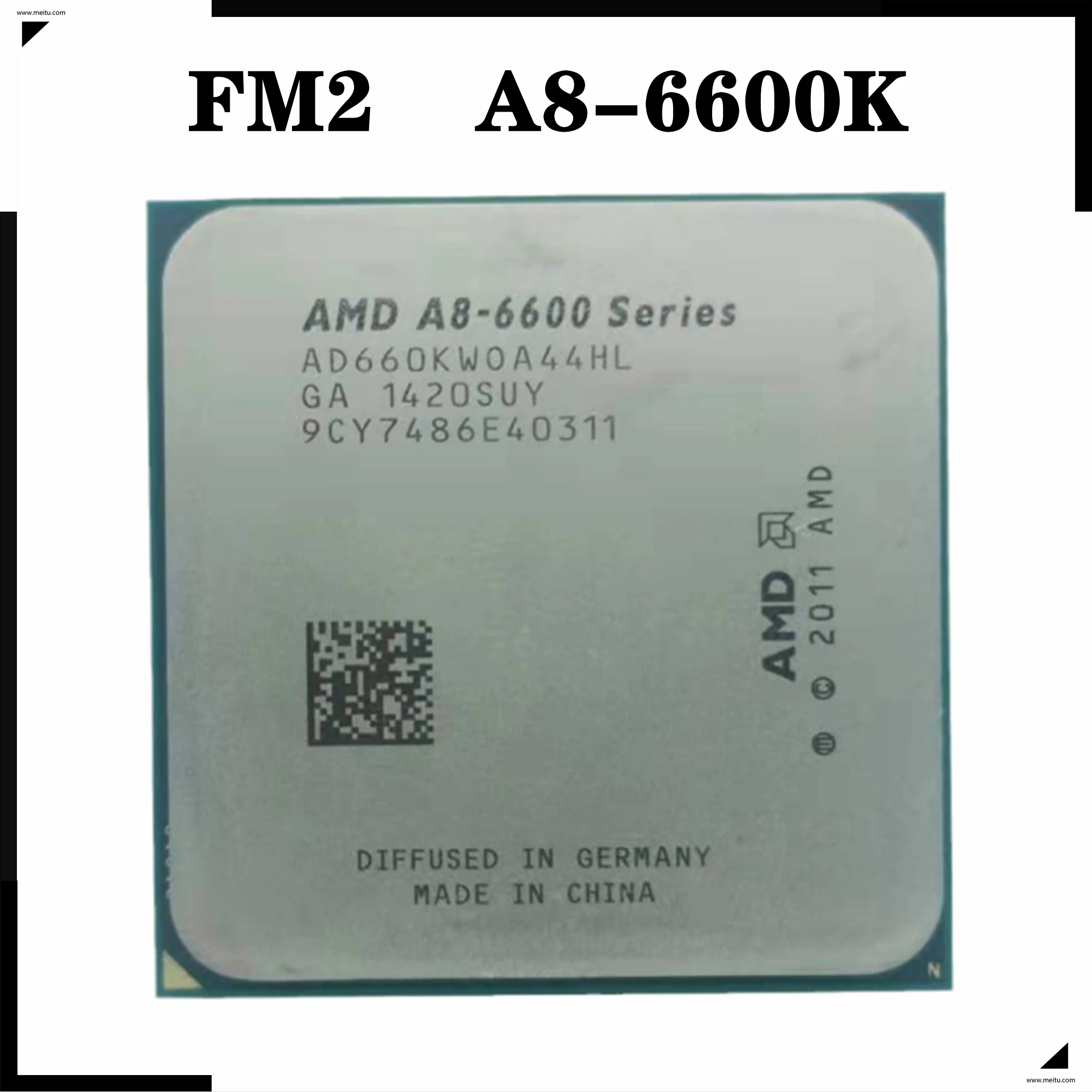 Четырехъядерный процессор AMD A8 Series 6600K 6600 3 9 ГГц AD660KWOA44HL Socket FM2|Процессоры| |
