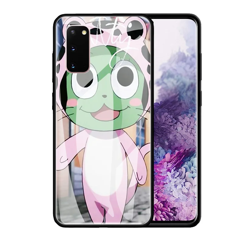 

Cartoon Corgi Dogs Husky Glass Case For Samsung Galaxy S20 FE S10 S9 S8 Plus Note 20 Ultra 10 Lite 9 8 Mobile Phone Bag Capas