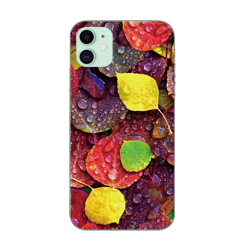 Phone Case For iPhone 11 Pro X XR Max 8 7 6 6S Plus Soft Silicone TPU Ultra Thin Cute Painted Back Cover 5S SE 2020 | Мобильные