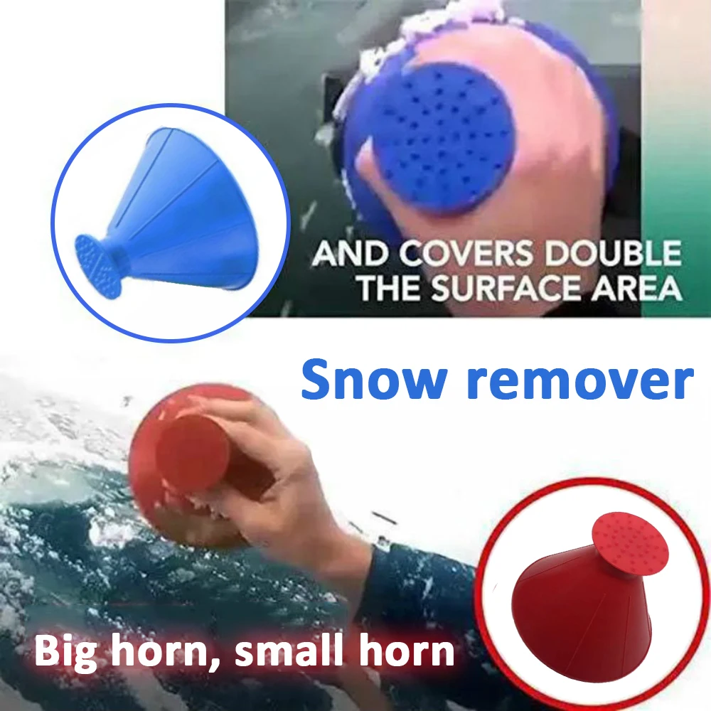 3 шт. волшебный автомобильный скребок для удаления льда и снега инструмент в