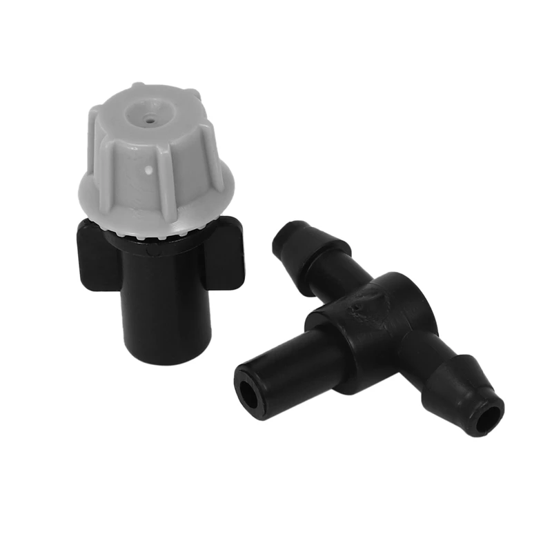 

100Pcs(50 Pairs)Garden Irrigation Kit Adjustable Atomization Dripper Atomization Connection Tee Joint Water Irrigation Drip Irri