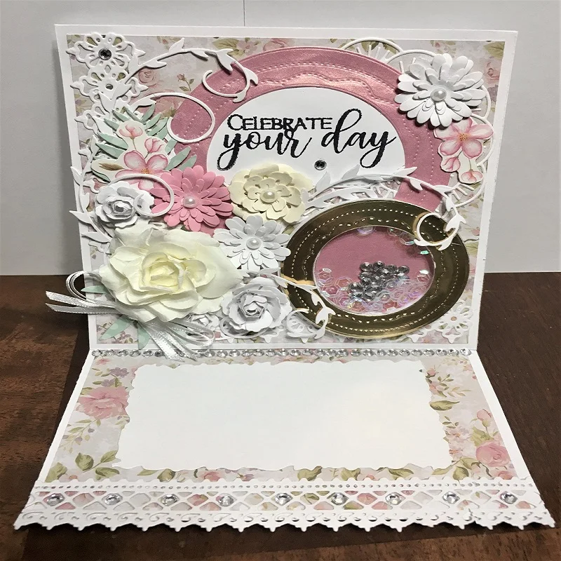 DiyArts 12/18 шт. цветы набор вырубных штампов &quotРомашка&quot сделай сам &quotс гравировкой